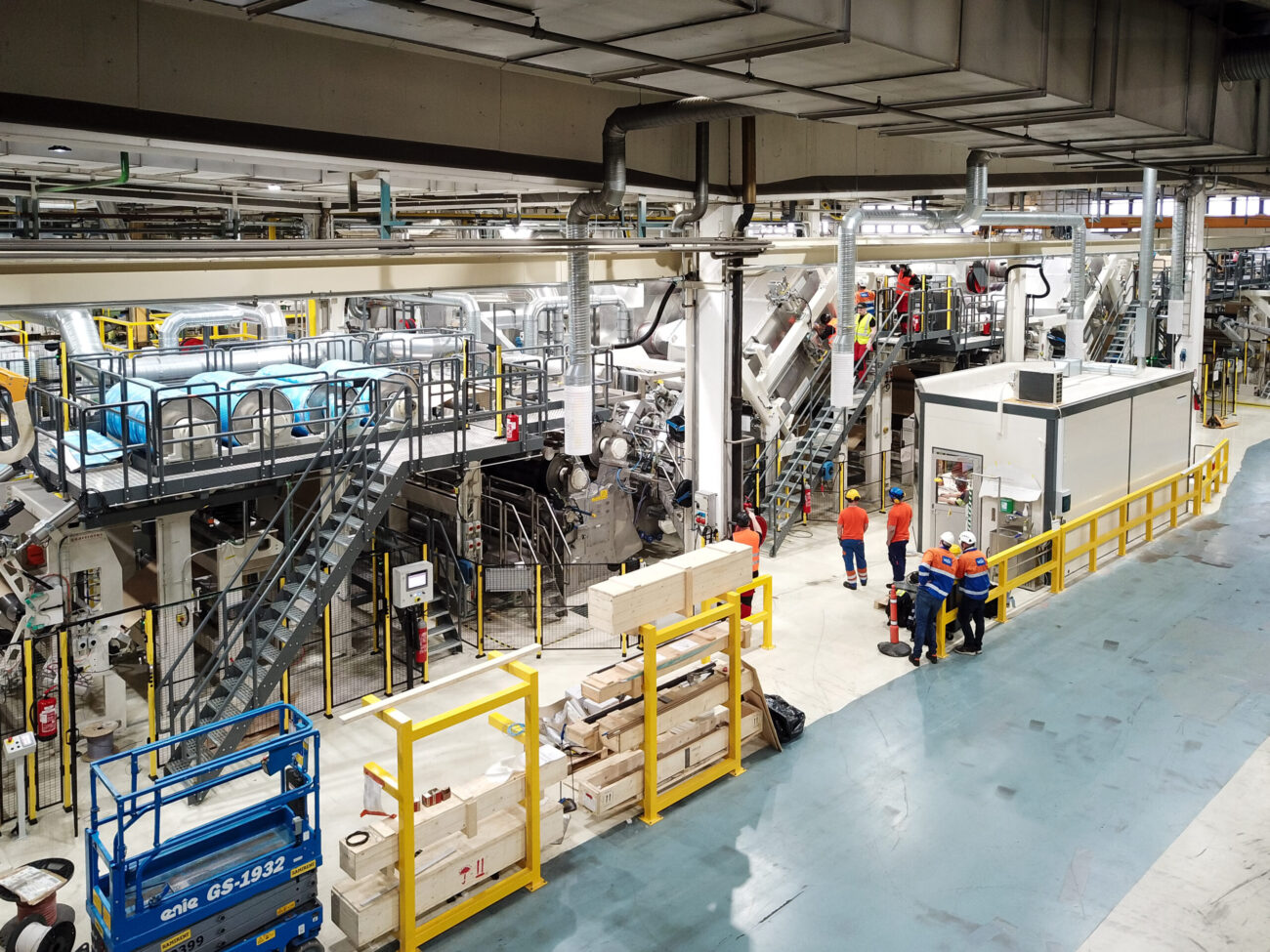 Valkeakoski machine used for both dispersion and insulation material