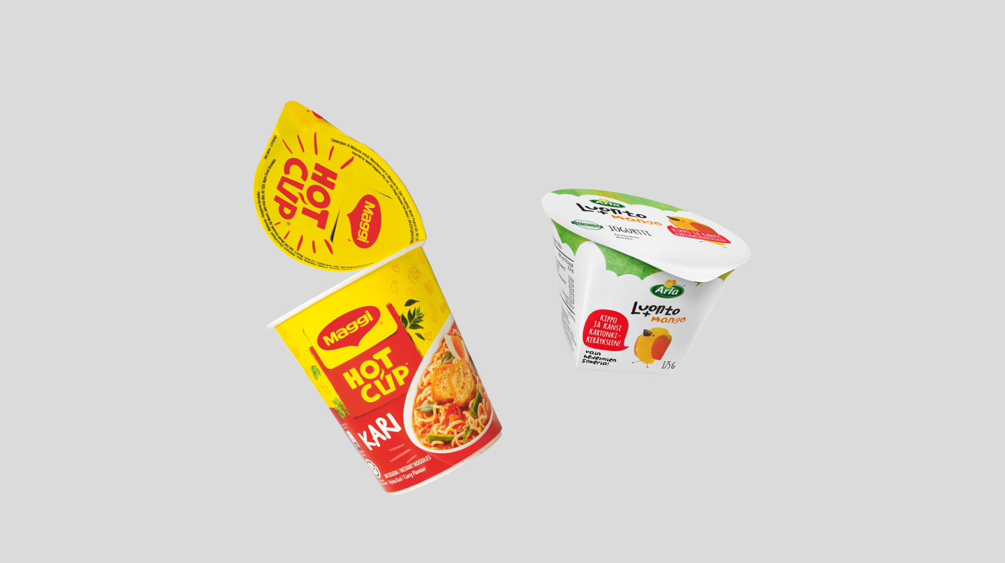 Fibre-based Lid for nestle maggi instant noodles and Arla Yogurt