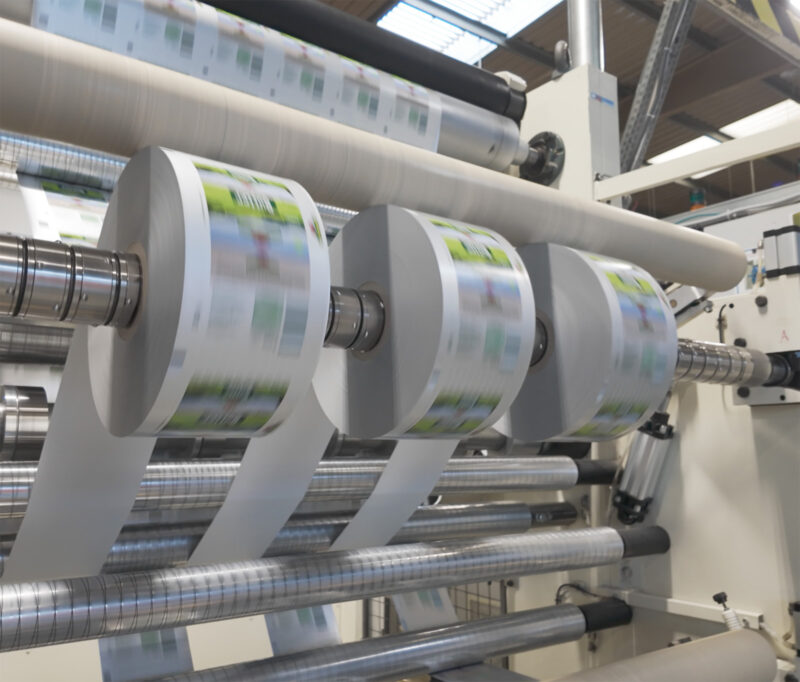 Printing butter wrap materials in Walki Jatne plant