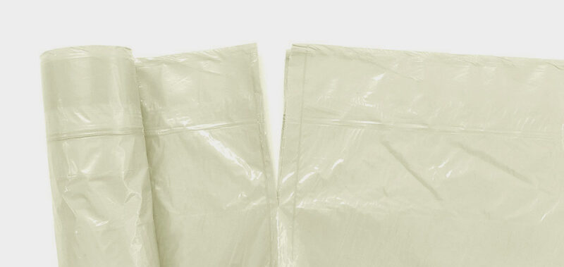 Easy-tear compostable bags