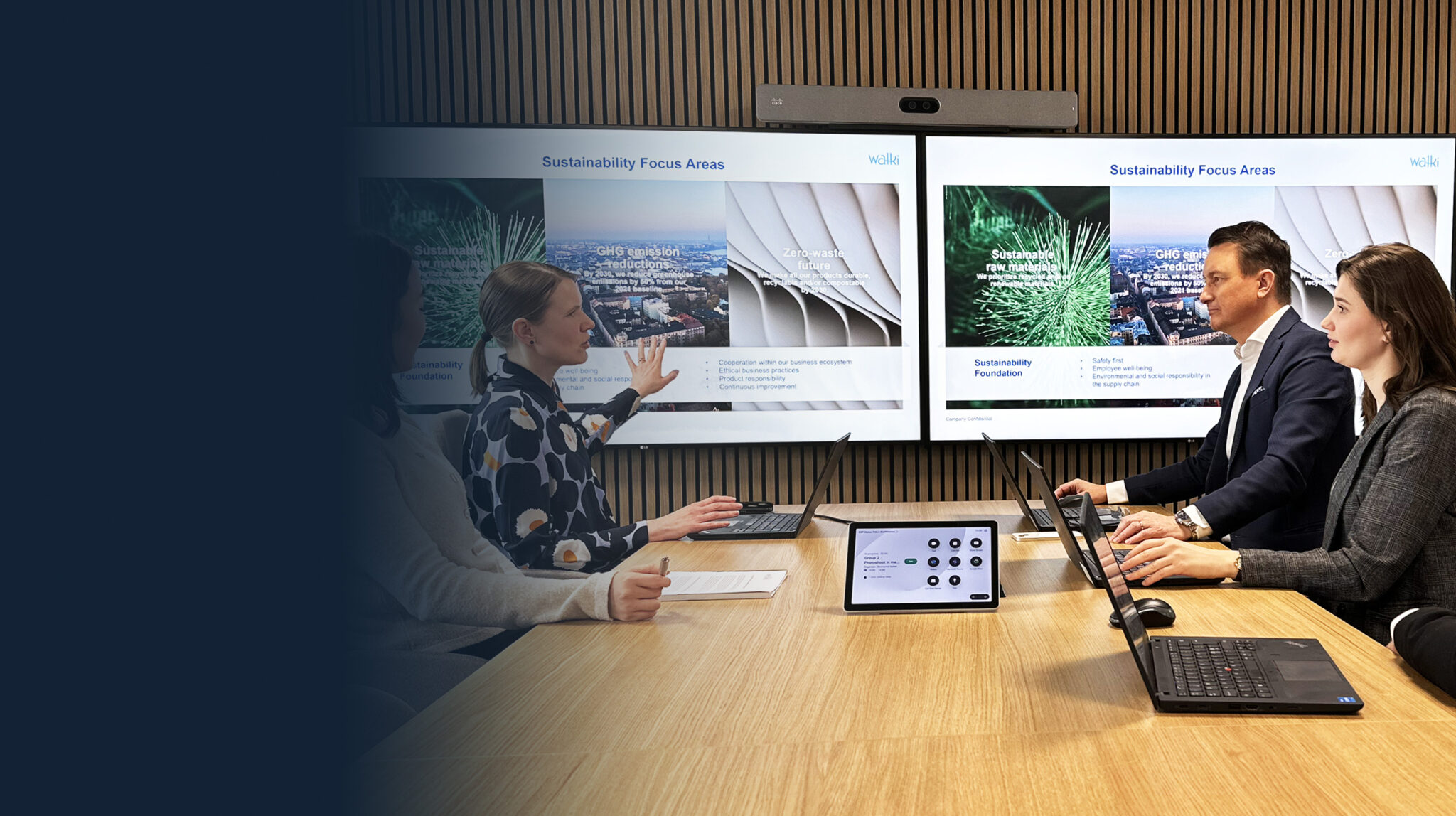 Walki sustainability meeting