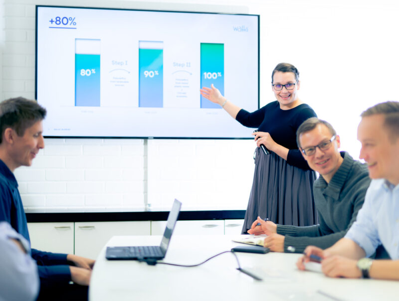 Walki Valkeakoski meeting with clients